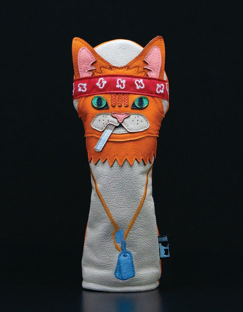 Lieutenant Dan. Bringing a story to life with a headcover.