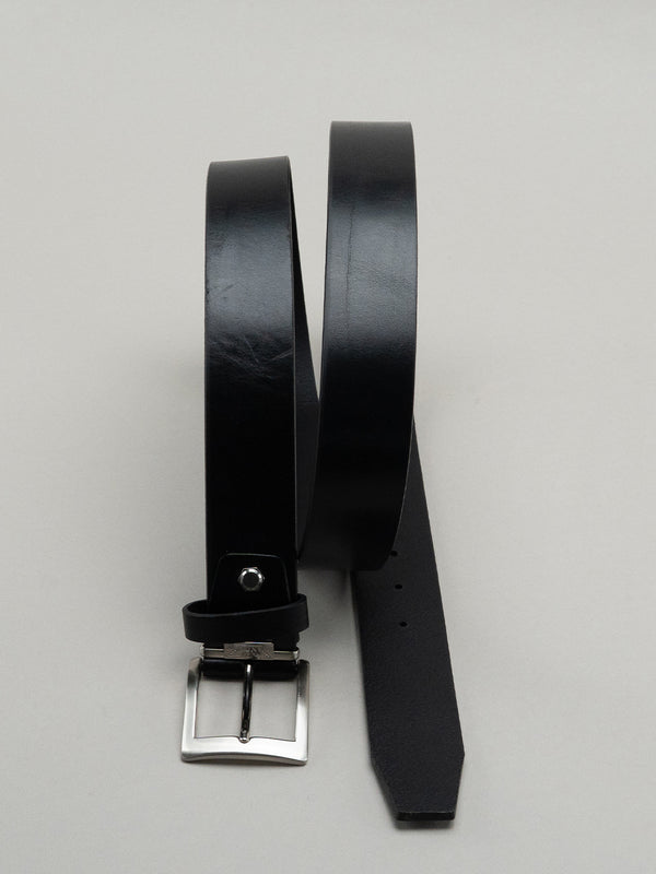 Italian Vachetta Belt - Black