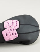 Lucky Pink Dice Driver Black