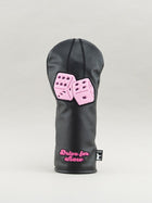 Lucky Pink Dice Driver Black