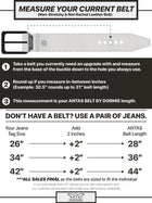 Italian Pebble Camouflage Belt - Navy